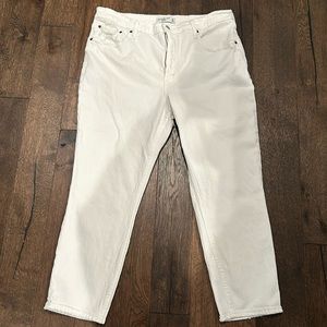 Abercrombie & Fitch White Jeans
